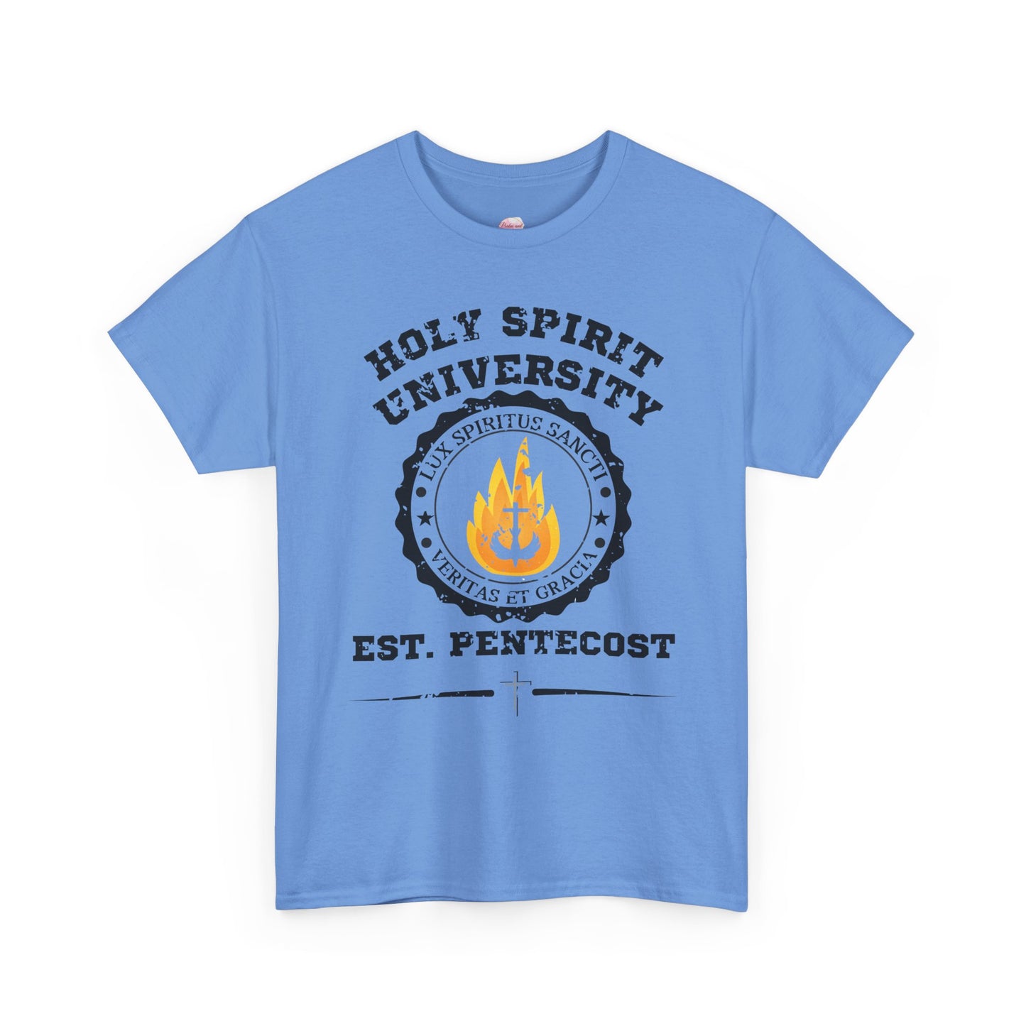 HOLY SPIRIT U. Collegiate Tee 🔥 EST. Pentecost | Comfort Colors