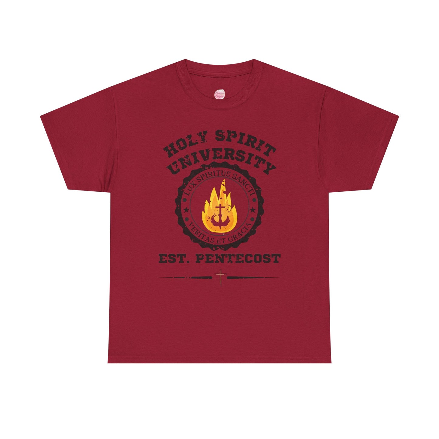 HOLY SPIRIT U. Collegiate Tee 🔥 EST. Pentecost | Comfort Colors