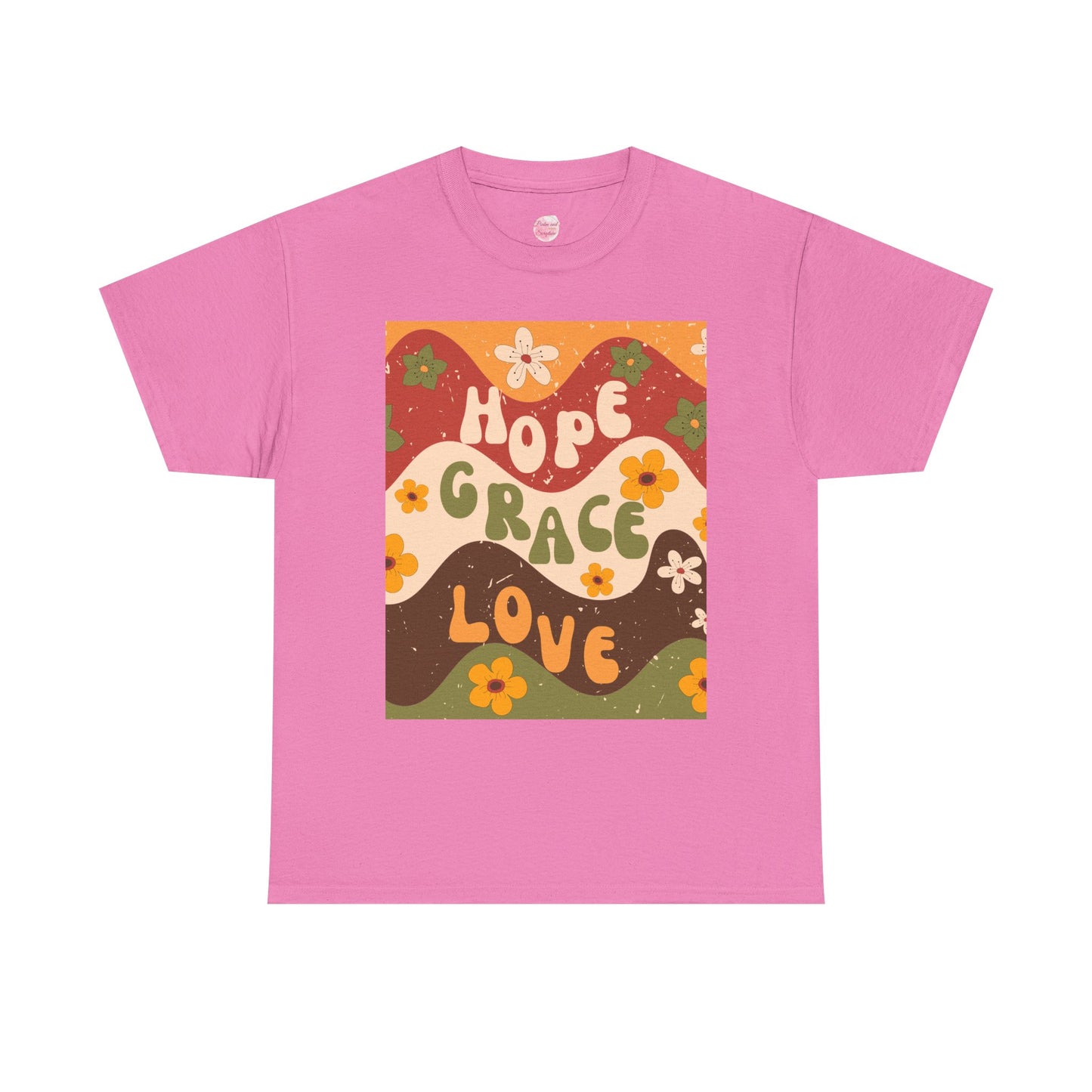 Groovy Faith! Hope Grace Love T-Shirt - Shop Now! 💖
