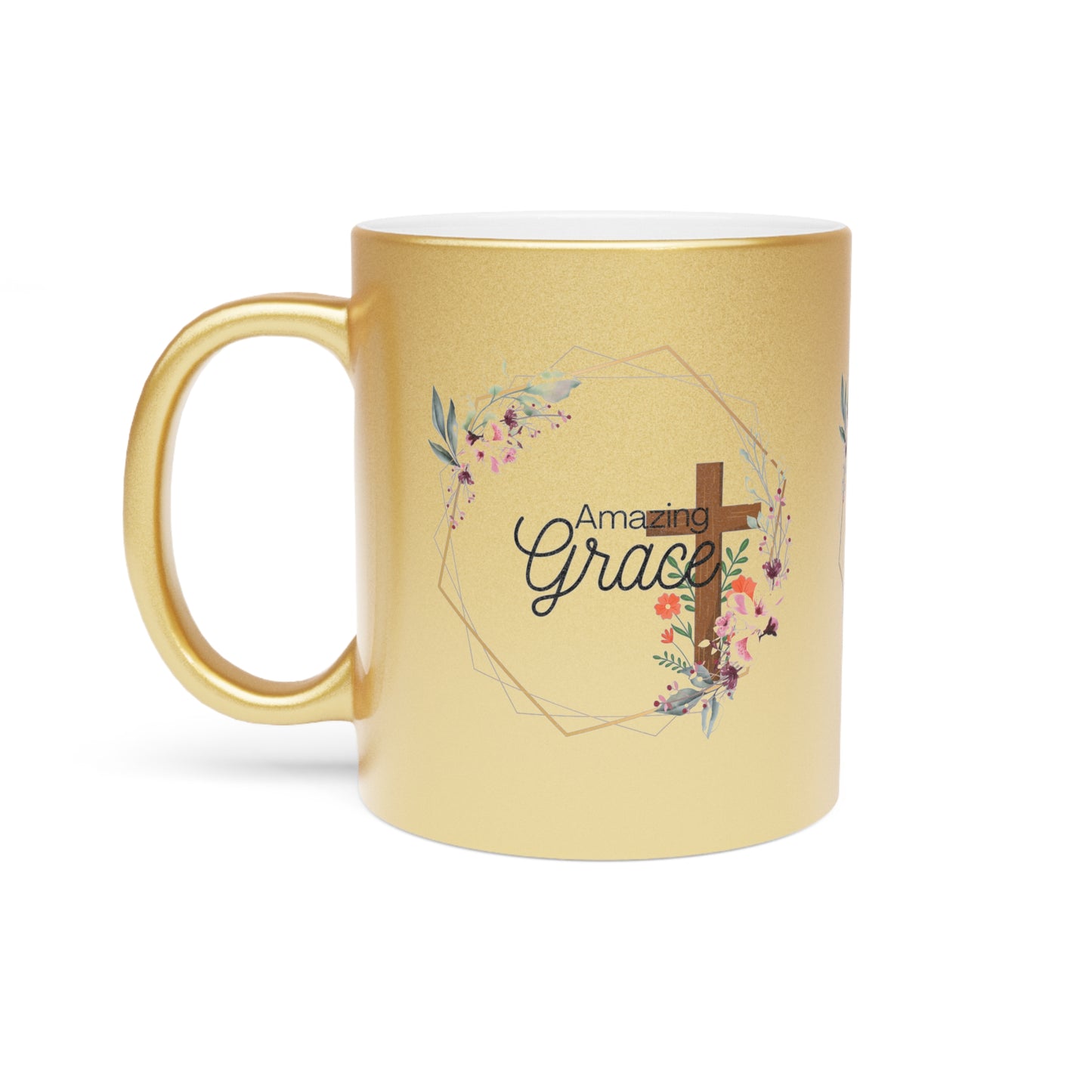 ✨ Faith & Coffee: Golden Grace Mug ✨