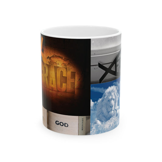 Walking by Faith Ceramic Mug, (11oz, 15oz)