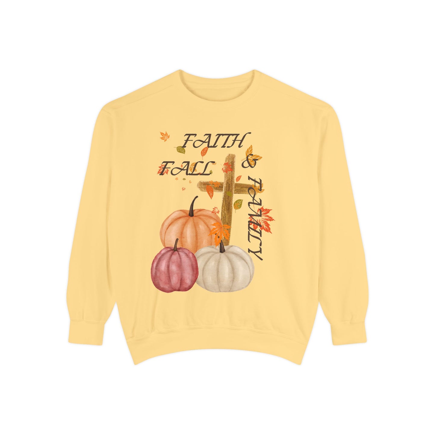 Fall Faith Unisex Sweatshirt - Warm and Comfortable Christian Apparel