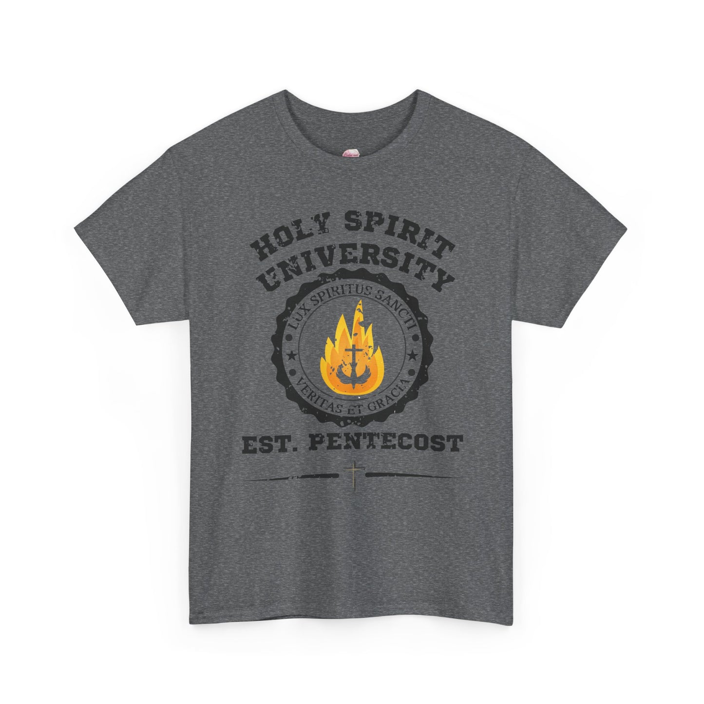 HOLY SPIRIT U. Collegiate Tee 🔥 EST. Pentecost | Comfort Colors