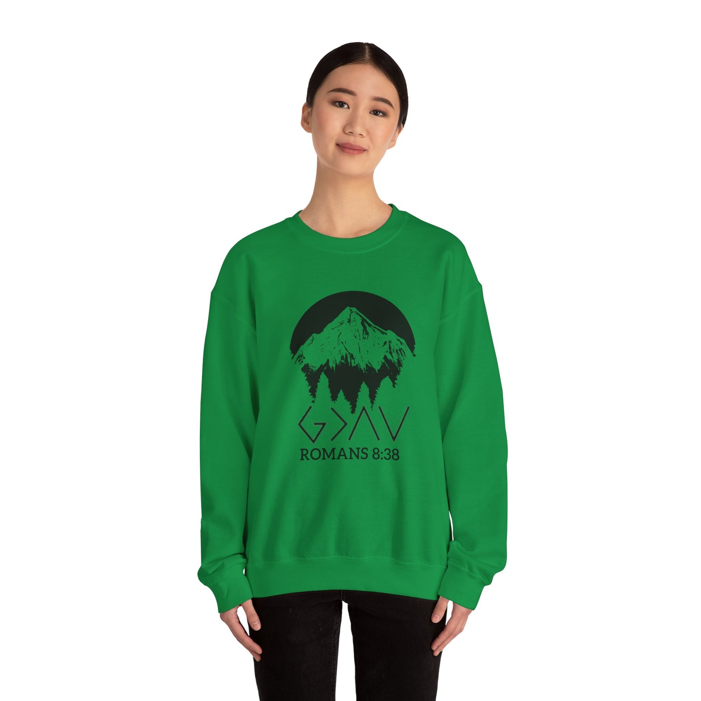 God is Greater Unisex Crewneck Sweatshirt