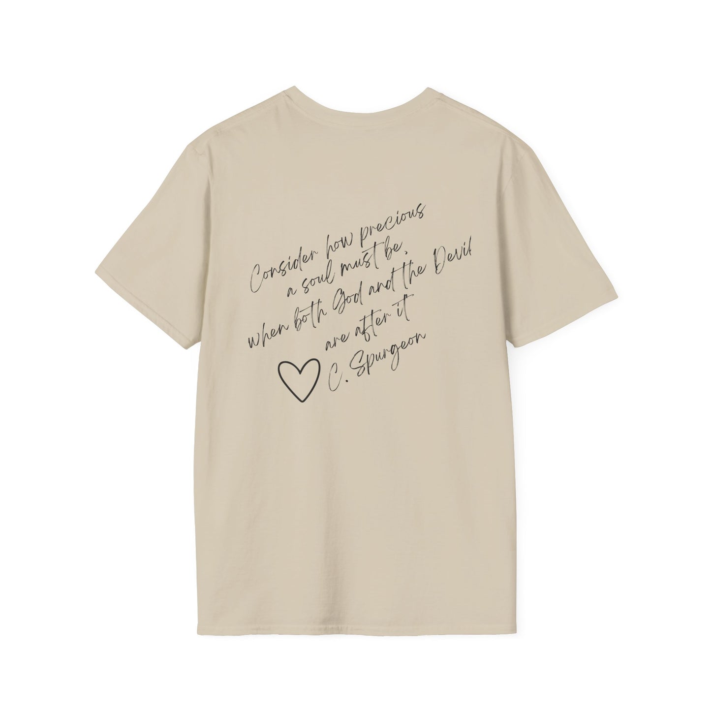 How Precious a Soul- Inspirational Unisex Softstyle T-Shirt