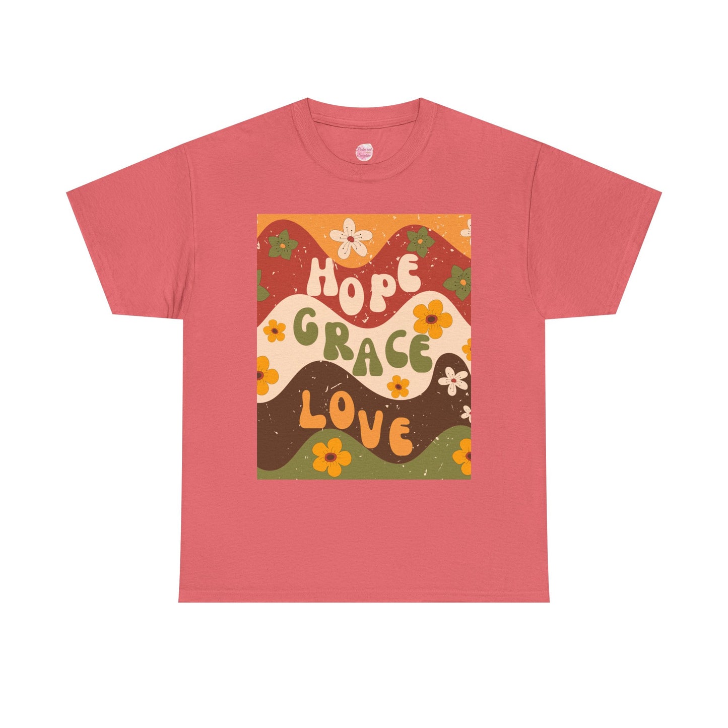 Groovy Faith! Hope Grace Love T-Shirt - Shop Now! 💖