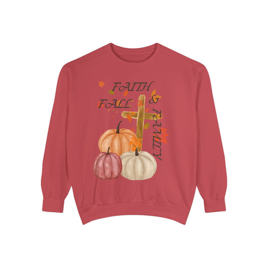 Fall Faith Unisex Sweatshirt - Warm and Comfortable Christian Apparel