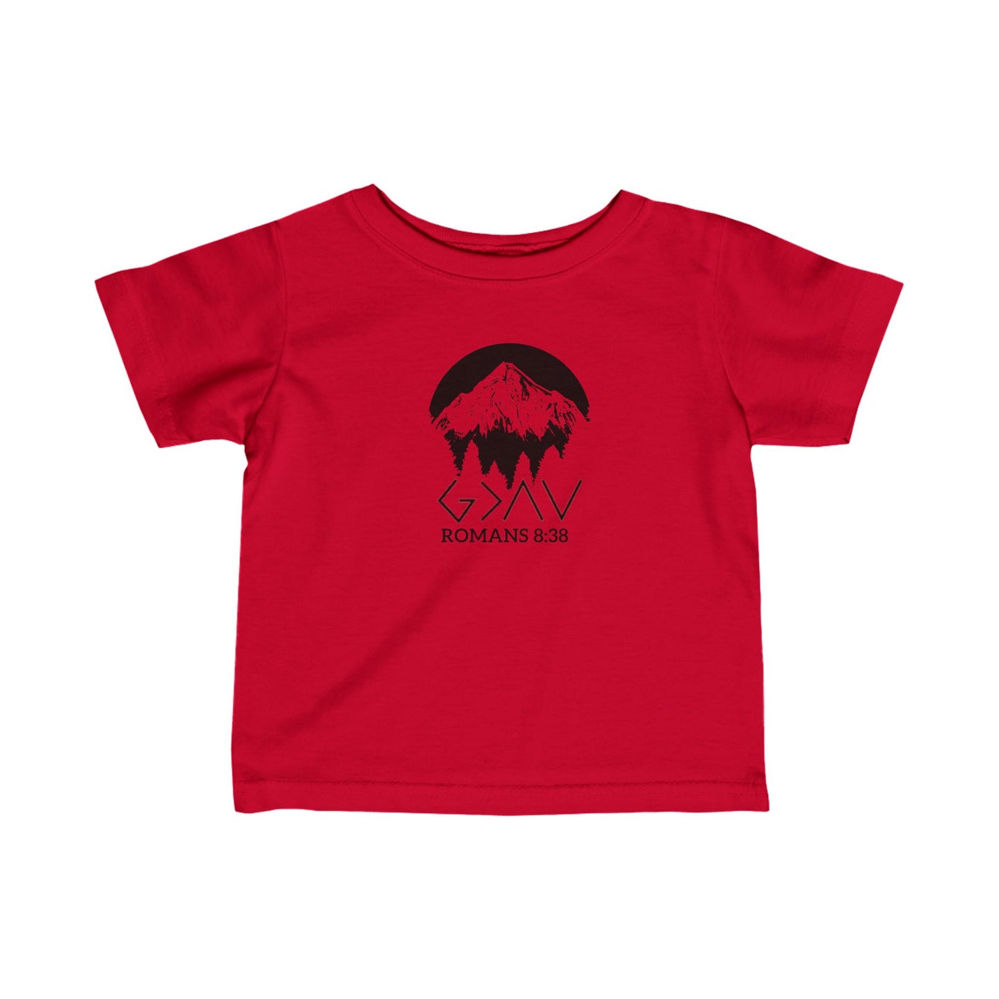 God is Greater Infant Fine Jersey Tee