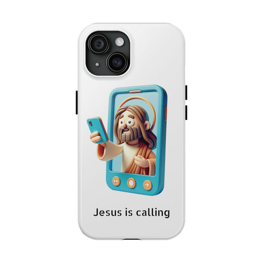 Jesus is calling  Tough Phone Cases