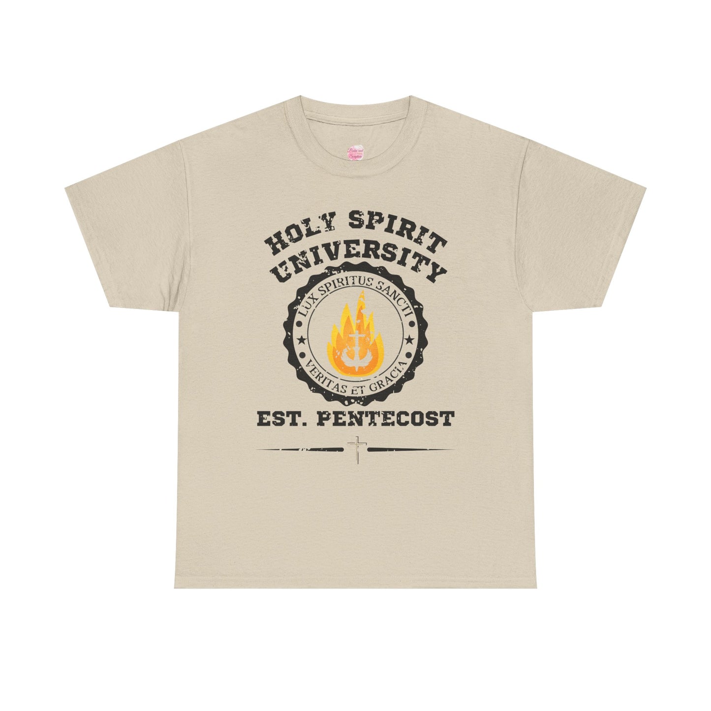 HOLY SPIRIT U. Collegiate Tee 🔥 EST. Pentecost | Comfort Colors