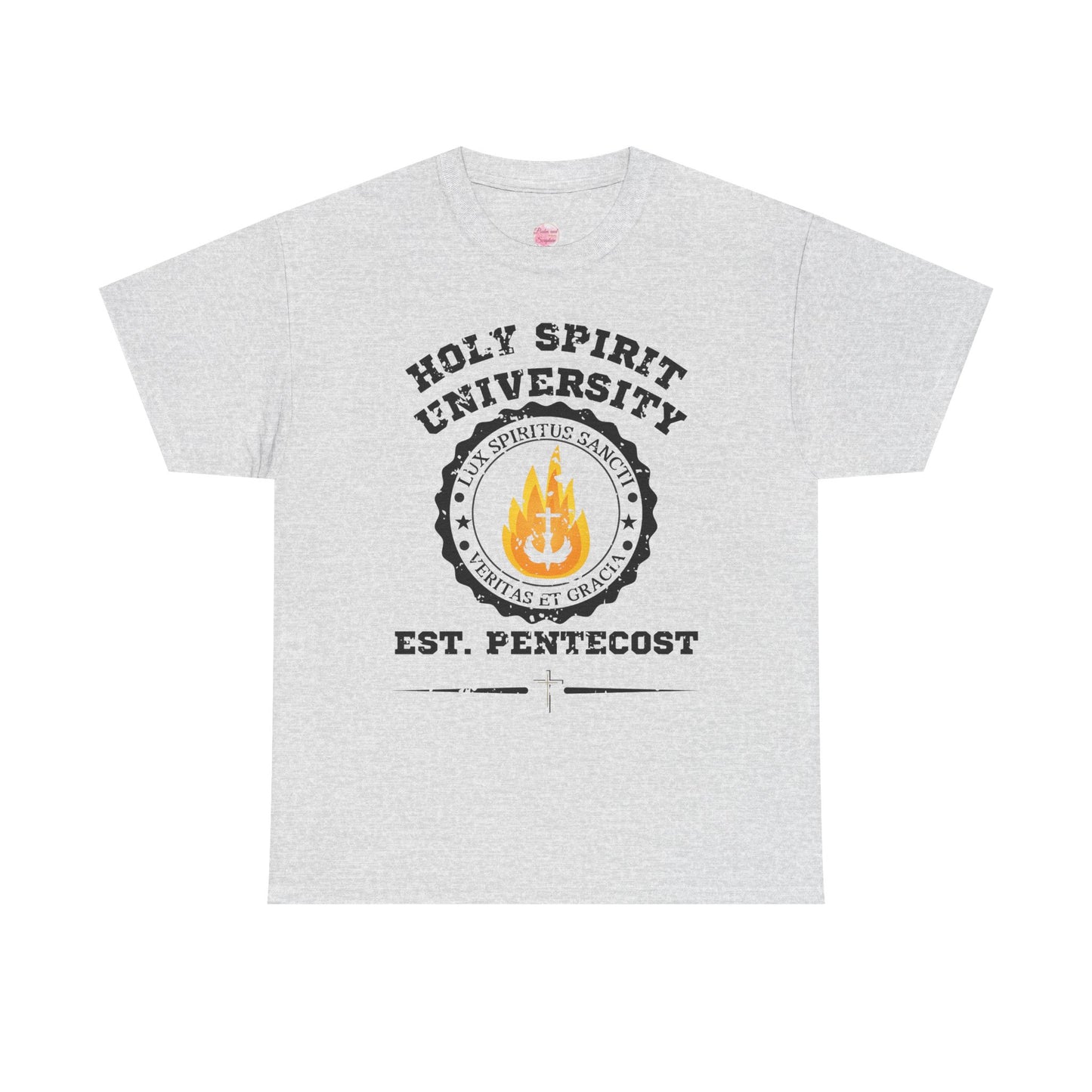 HOLY SPIRIT U. Collegiate Tee 🔥 EST. Pentecost | Comfort Colors