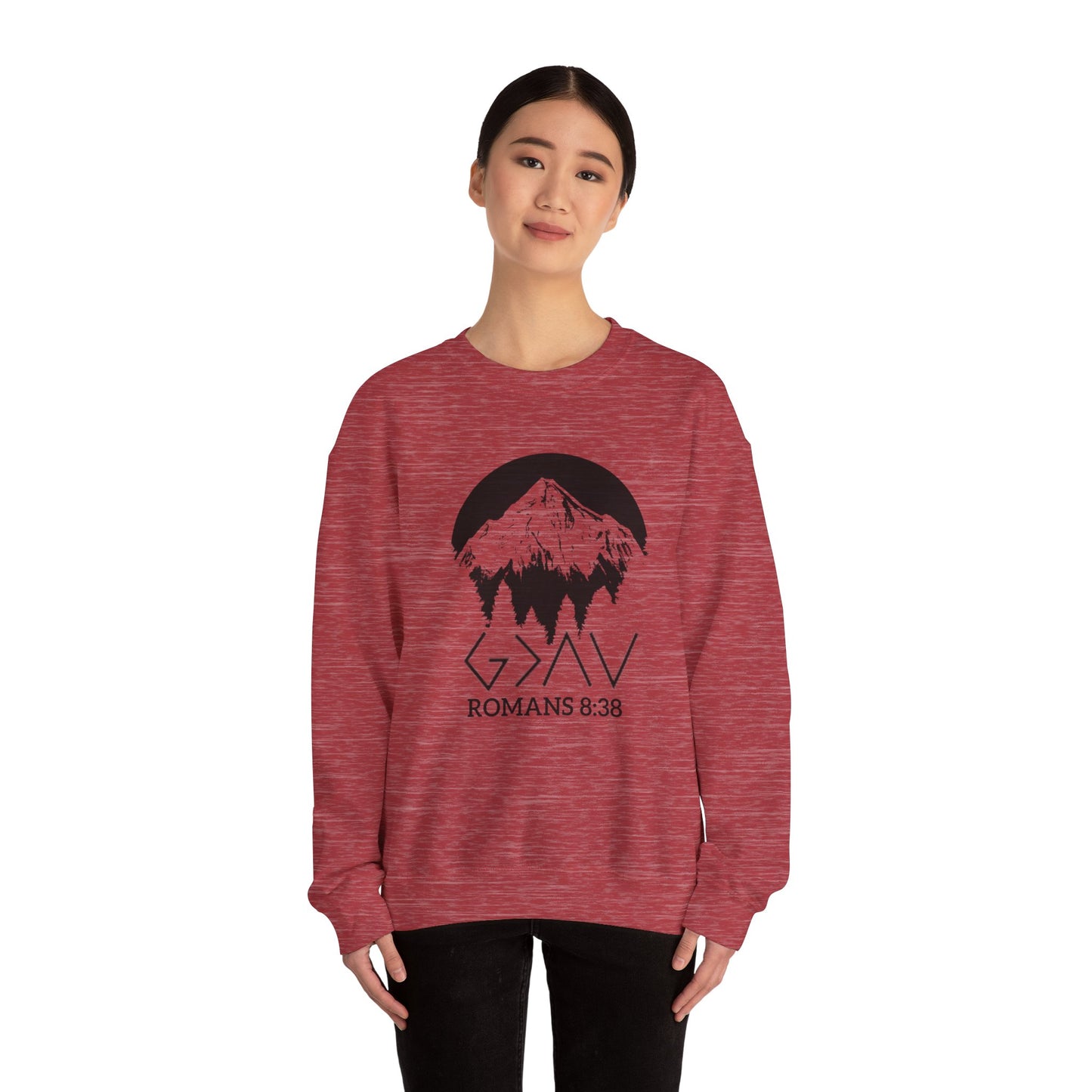 God is Greater Unisex Crewneck Sweatshirt