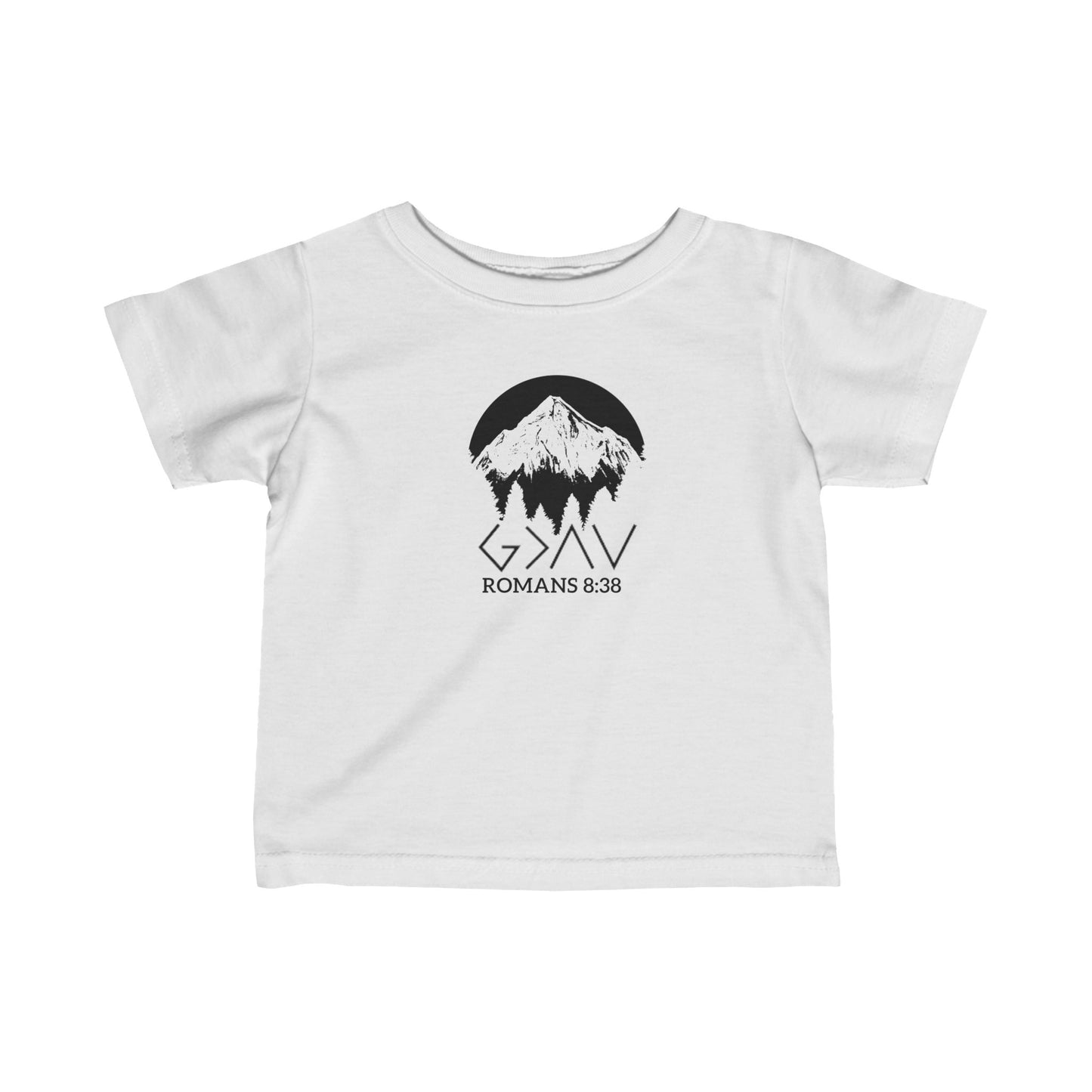 God is Greater Infant Fine Jersey Tee