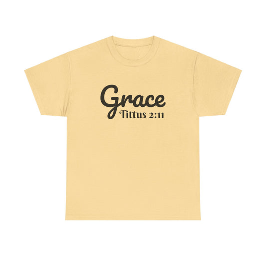 Grace Scripture Unisex Tee - Spread the Good Word of the Lord