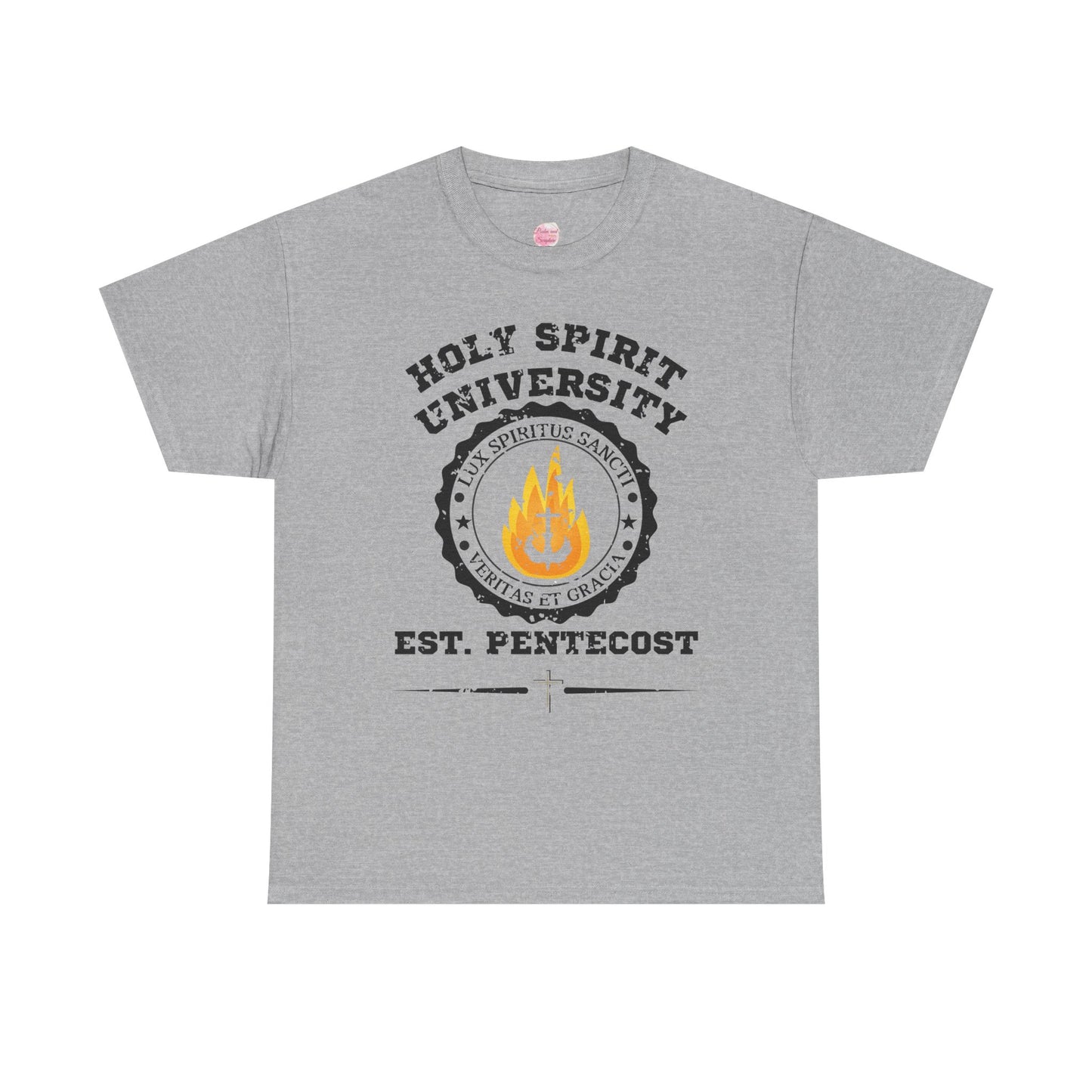 HOLY SPIRIT U. Collegiate Tee 🔥 EST. Pentecost | Comfort Colors