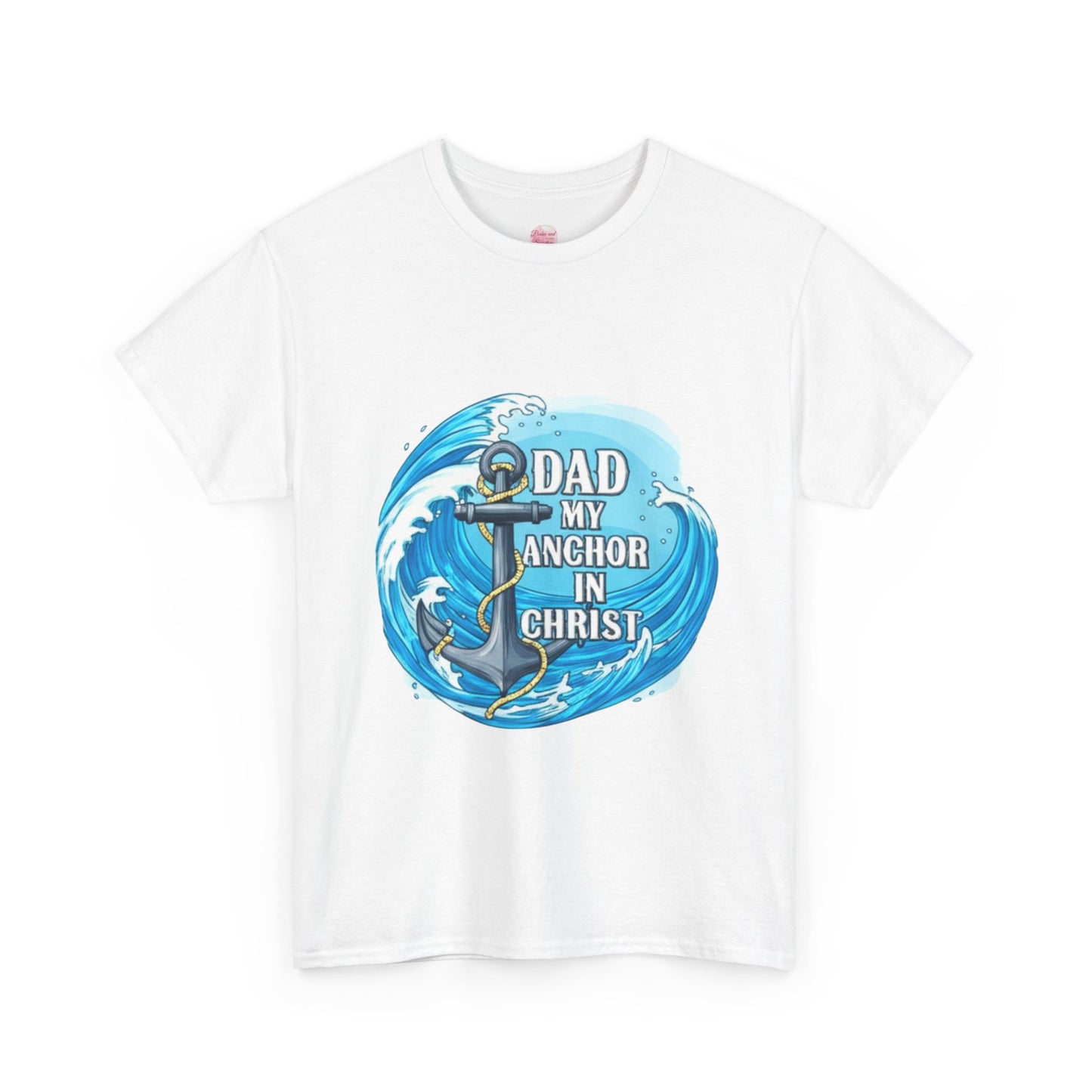 ⚓️ Faith & Family Tee! Dad My Anchor In Christ - Perfect Father's Day Gift! 🙏