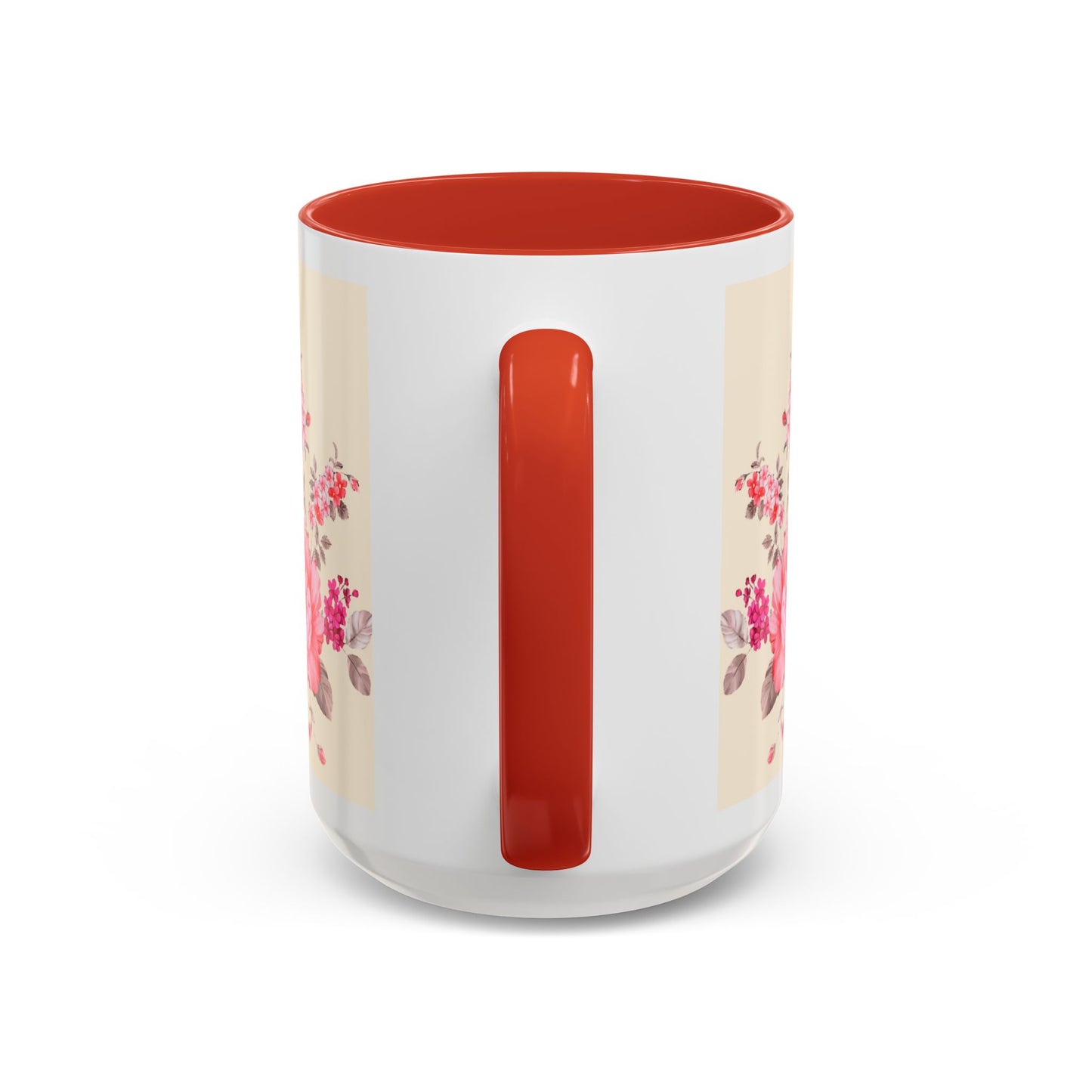 Flowers Accent Coffee Mug (11, 15oz)