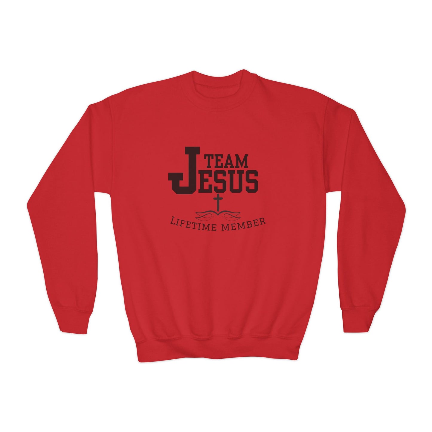 Team Jesus Youth Crewneck Sweatshirt