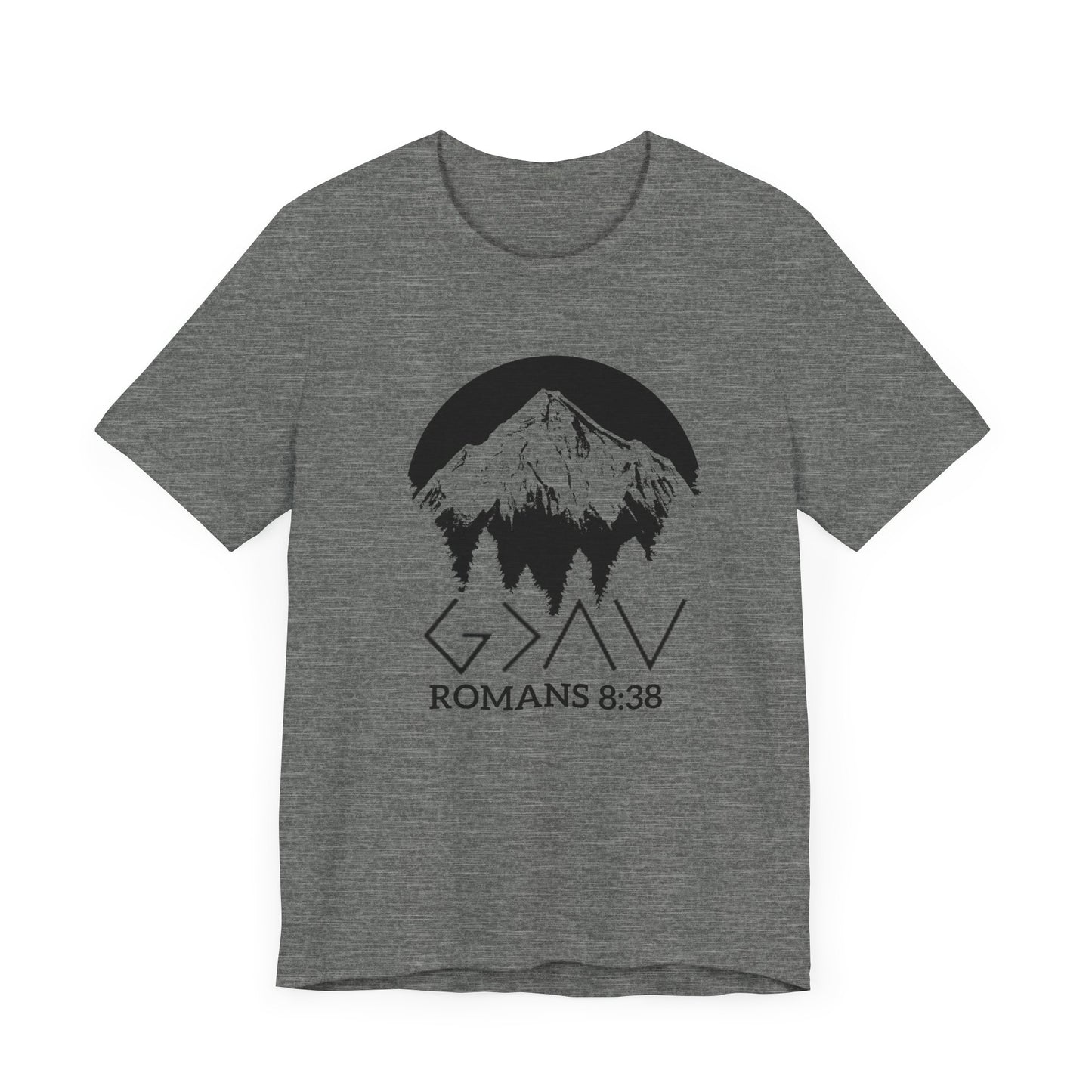 God is Greater Unisex Jersey Short Sleeve Tee