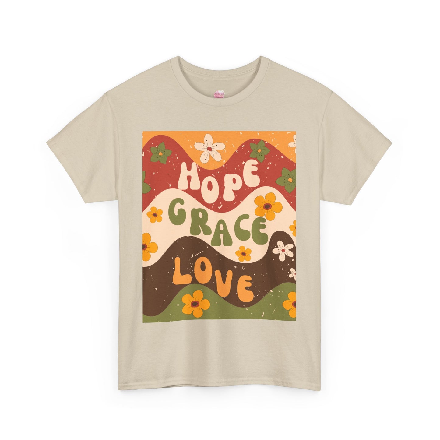 Groovy Faith! Hope Grace Love T-Shirt - Shop Now! 💖