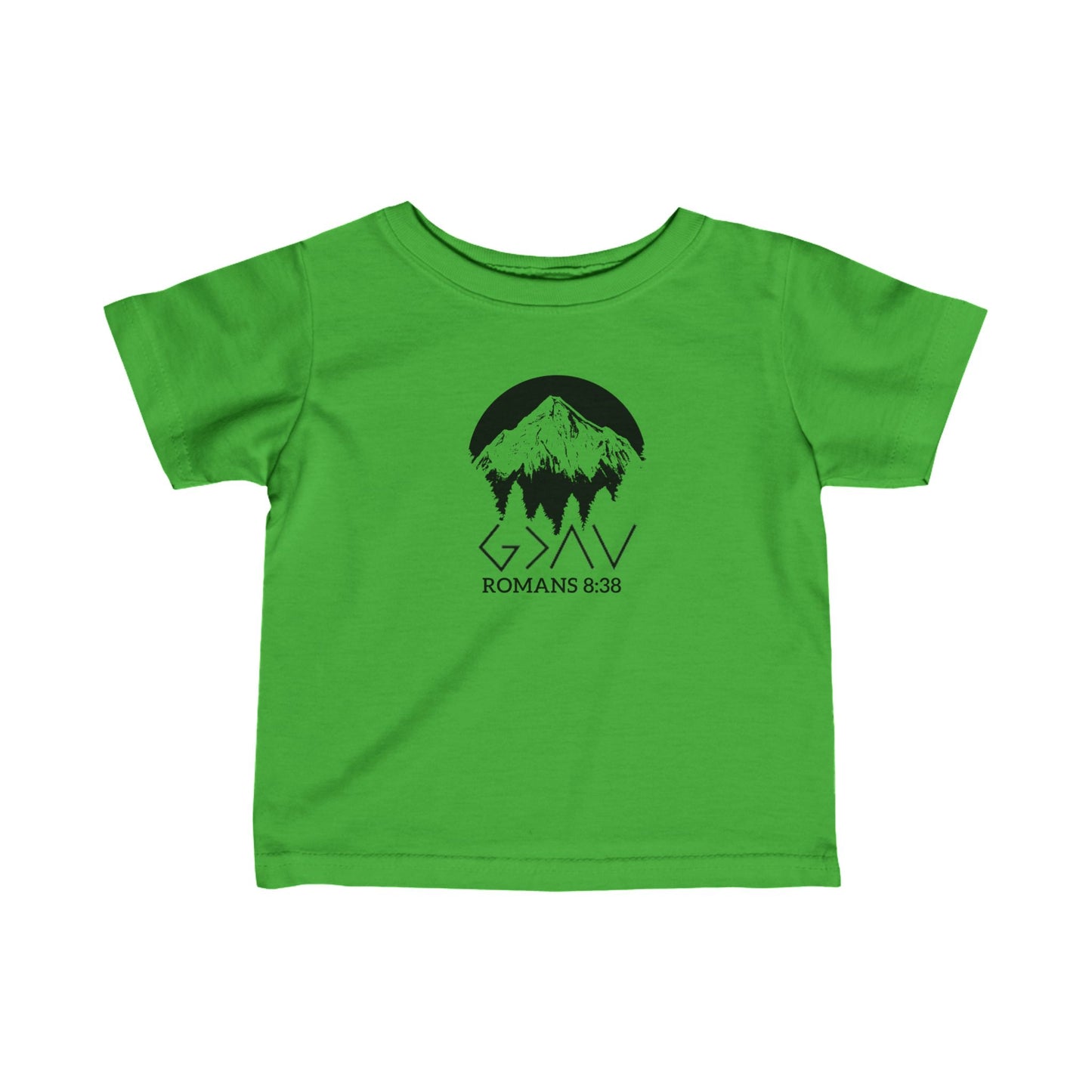God is Greater Infant Fine Jersey Tee