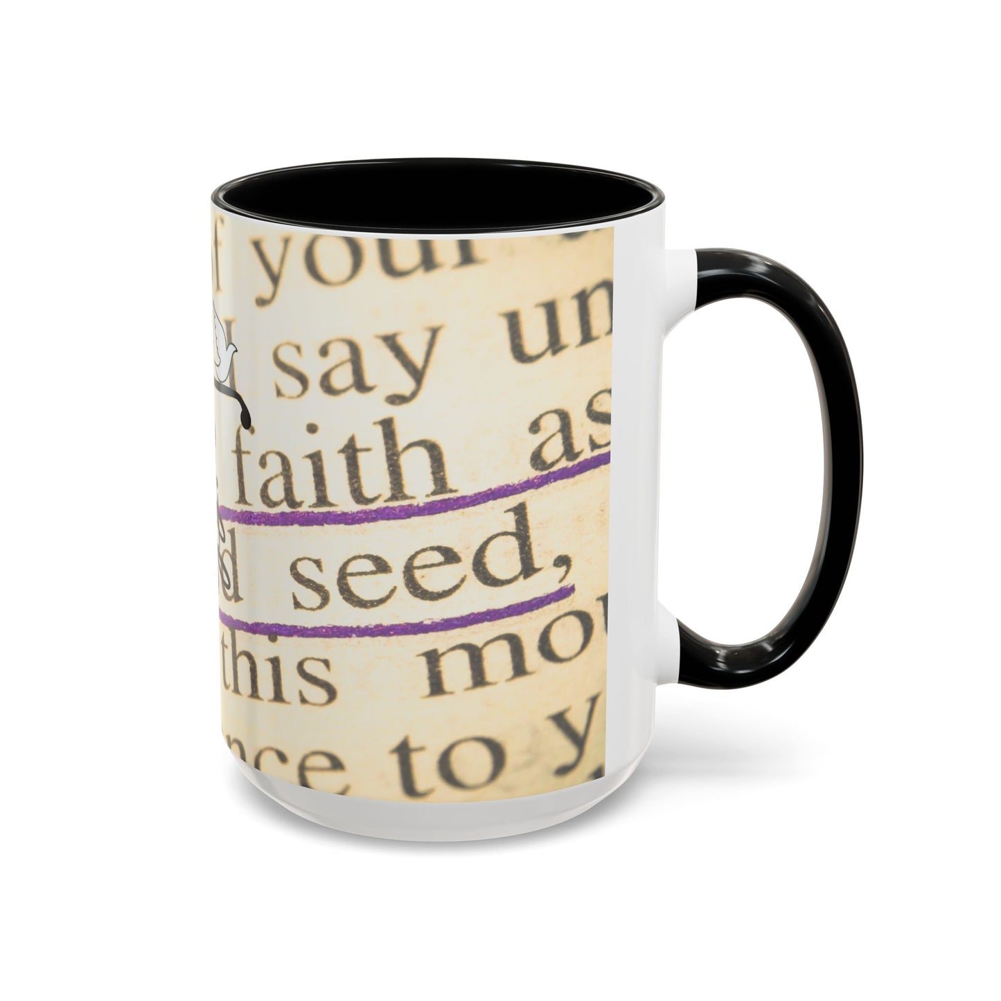 Faith -Accent Coffee Mug (11, 15oz)