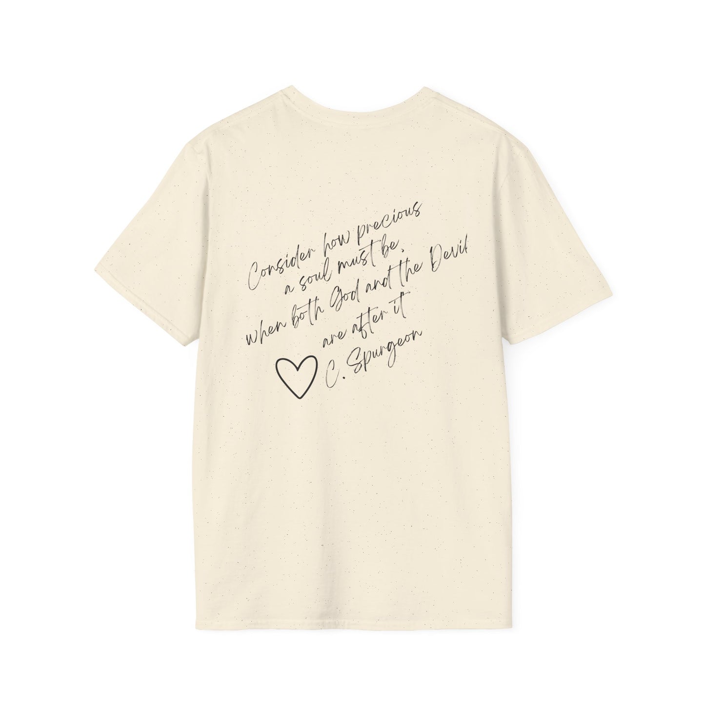 How Precious a Soul- Inspirational Unisex Softstyle T-Shirt