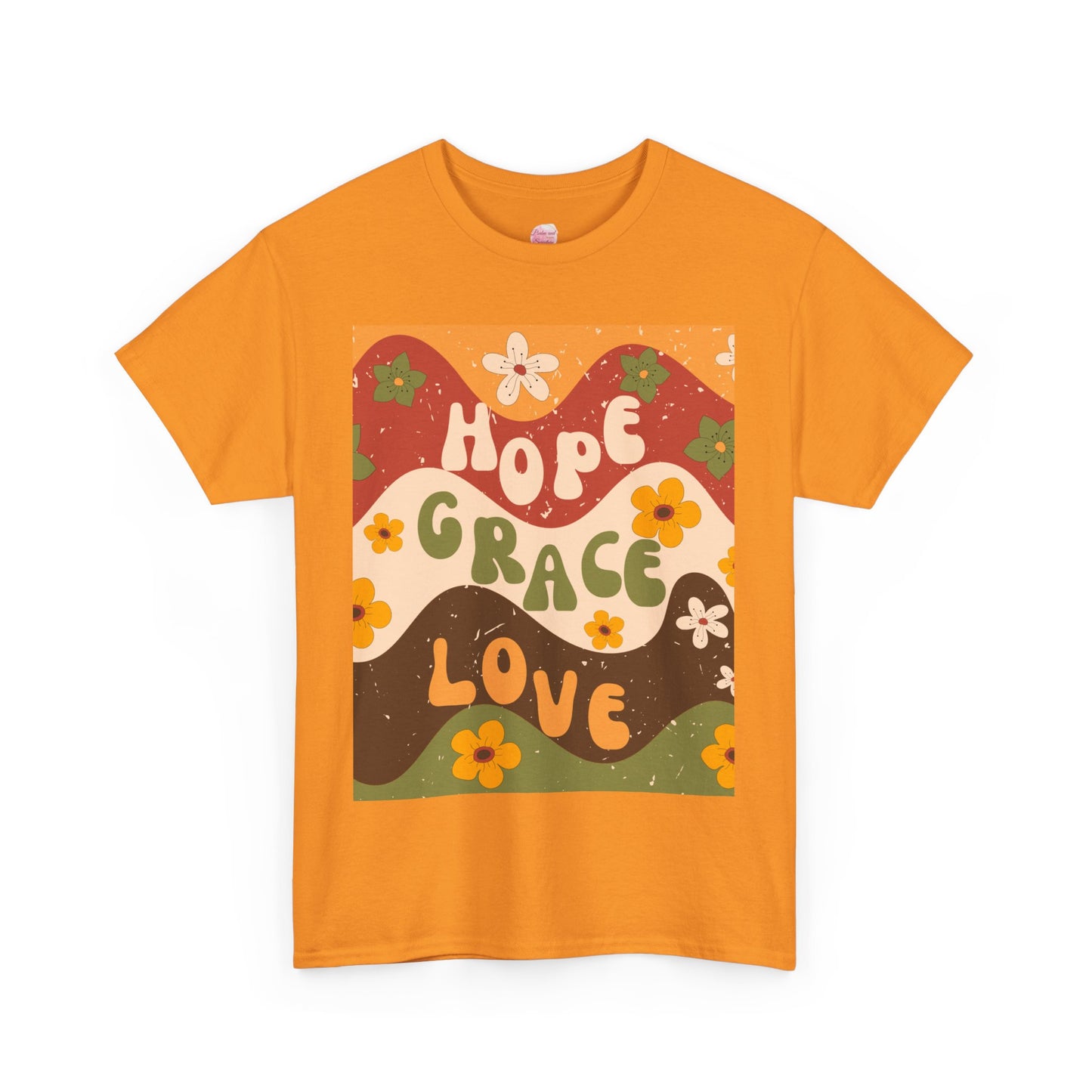 Groovy Faith! Hope Grace Love T-Shirt - Shop Now! 💖
