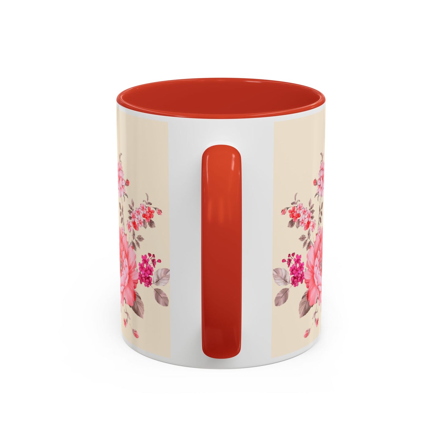 Flowers Accent Coffee Mug (11, 15oz)