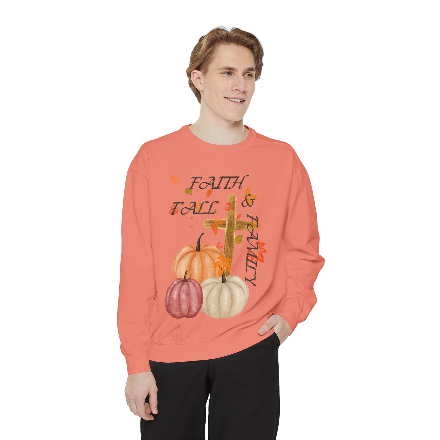 Fall Faith Unisex Sweatshirt - Warm and Comfortable Christian Apparel