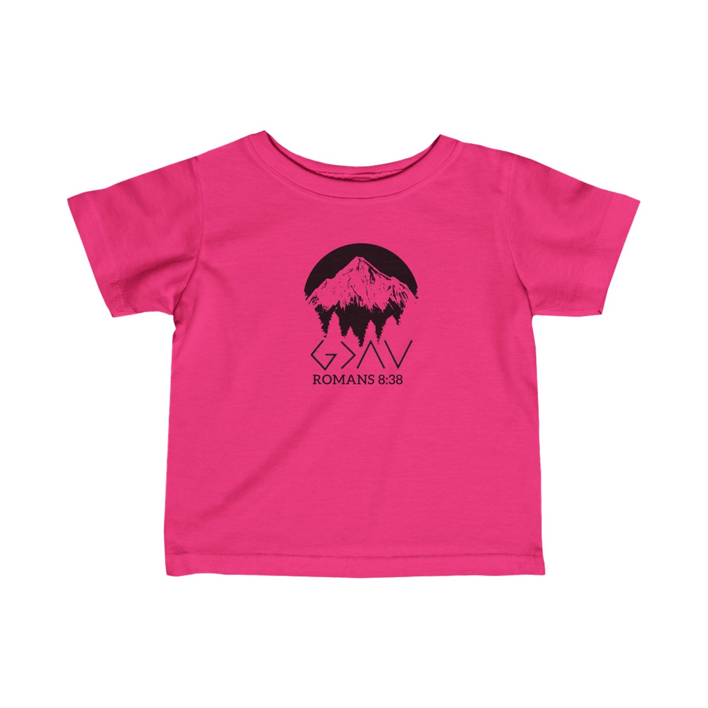 God is Greater Infant Fine Jersey Tee