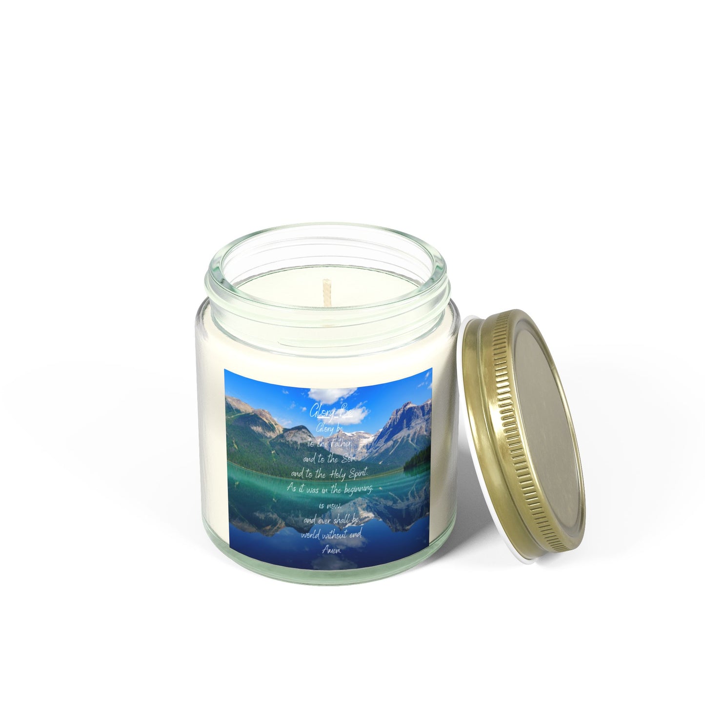 Glory Be Scented Coconut Apricot Candles (4oz, 9oz)