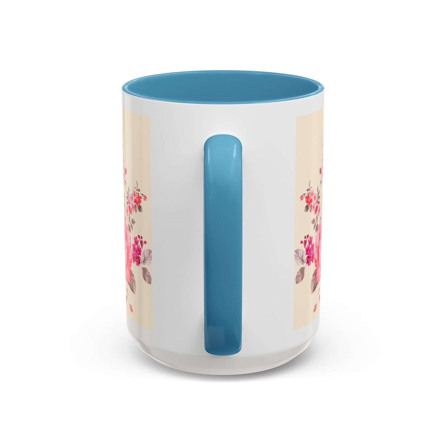 Flowers Accent Coffee Mug (11, 15oz)