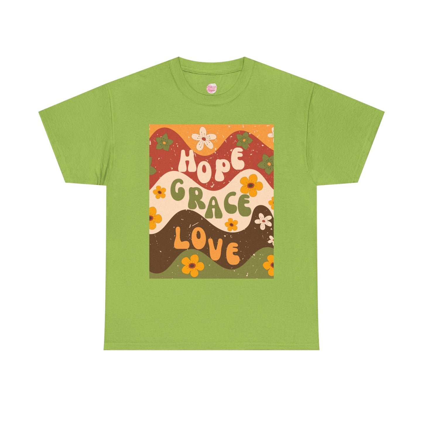 Groovy Faith! Hope Grace Love T-Shirt - Shop Now! 💖