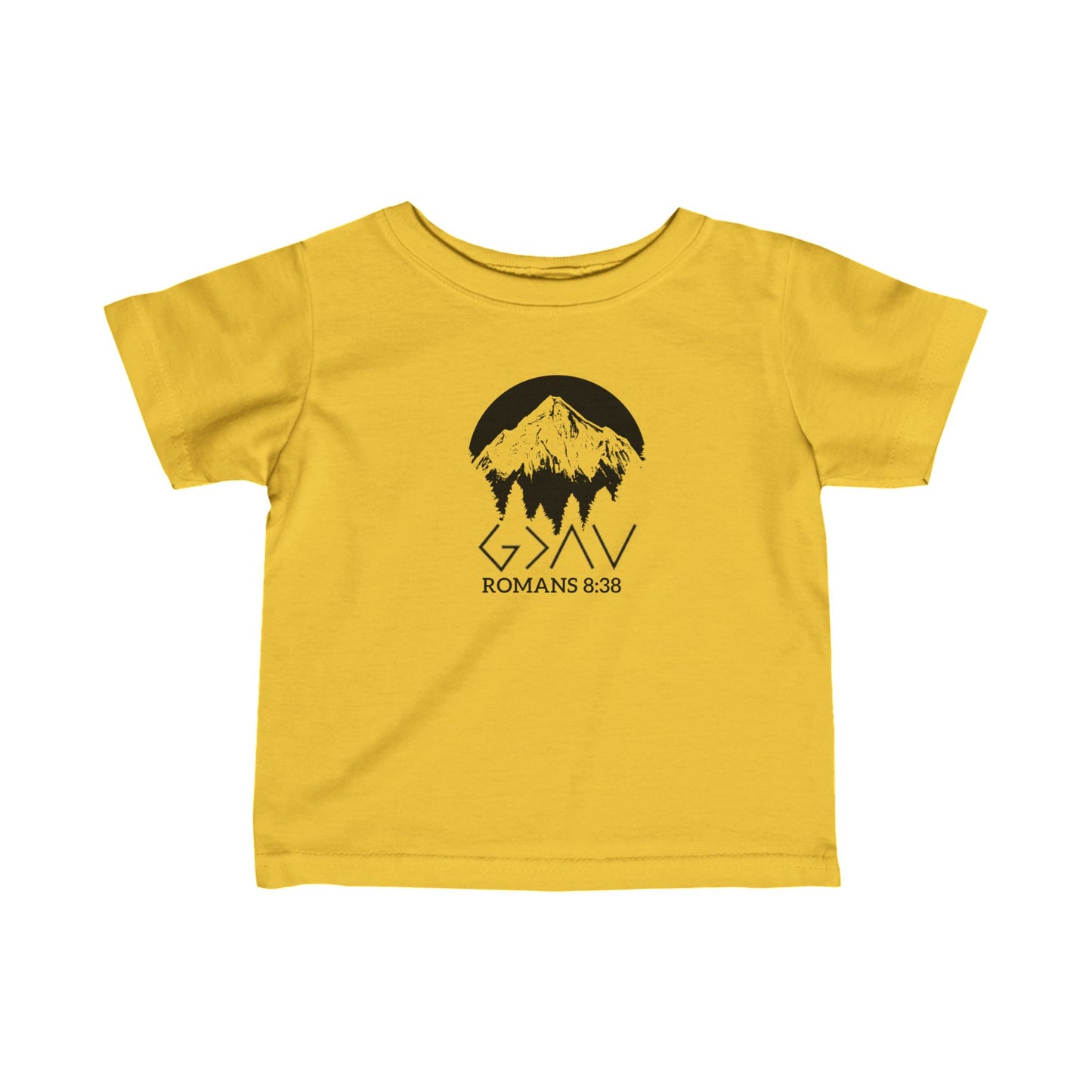 God is Greater Infant Fine Jersey Tee