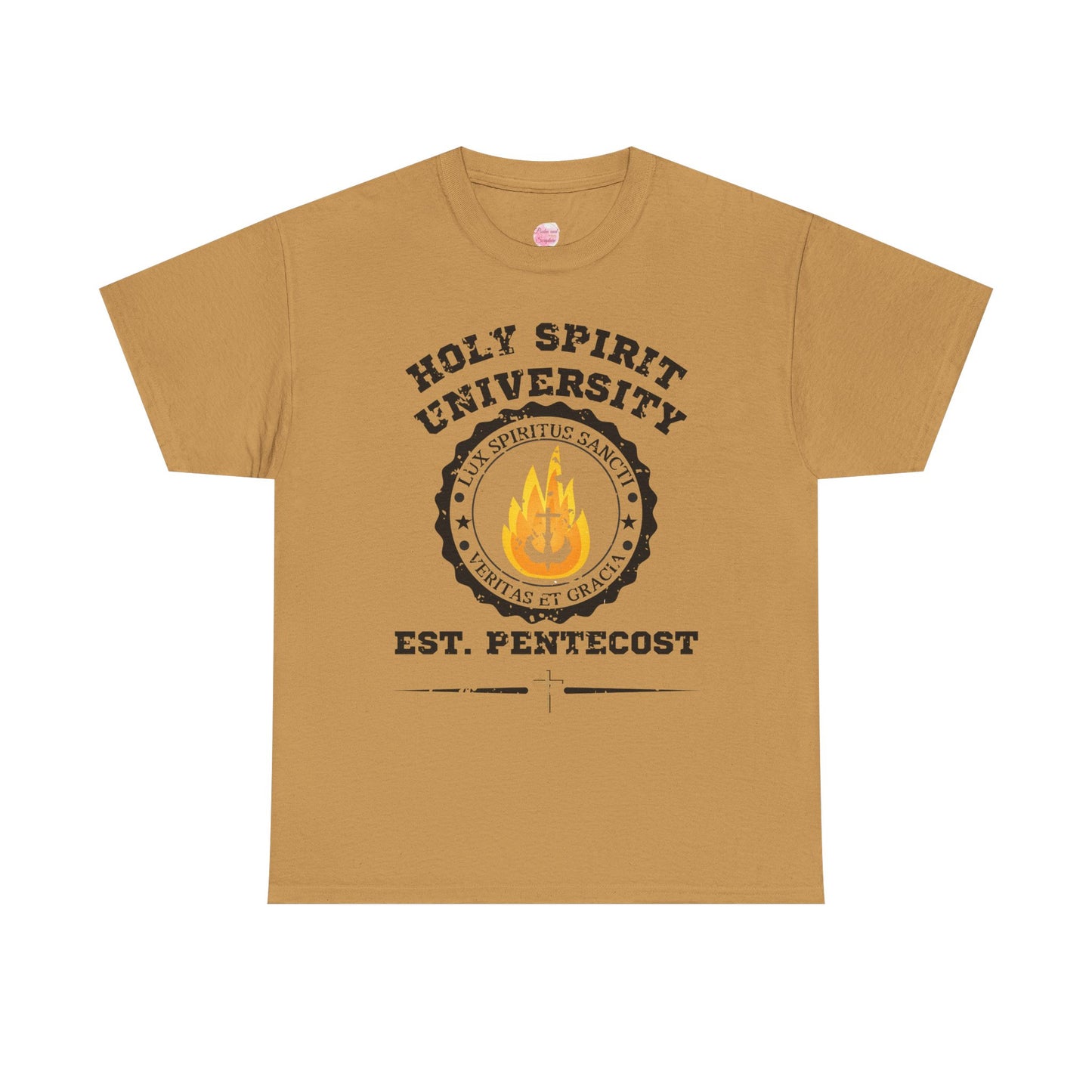 HOLY SPIRIT U. Collegiate Tee 🔥 EST. Pentecost | Comfort Colors