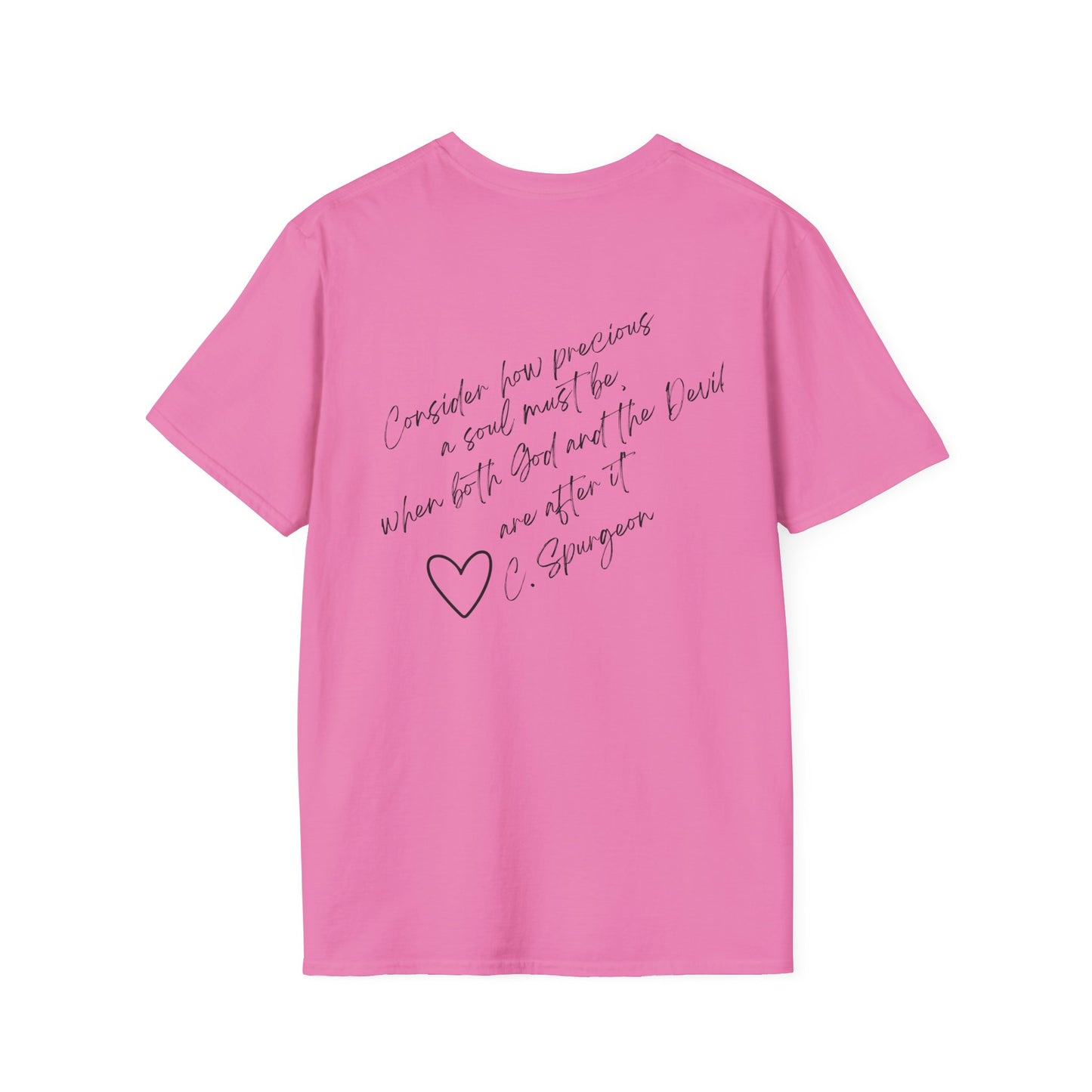 How Precious a Soul- Inspirational Unisex Softstyle T-Shirt