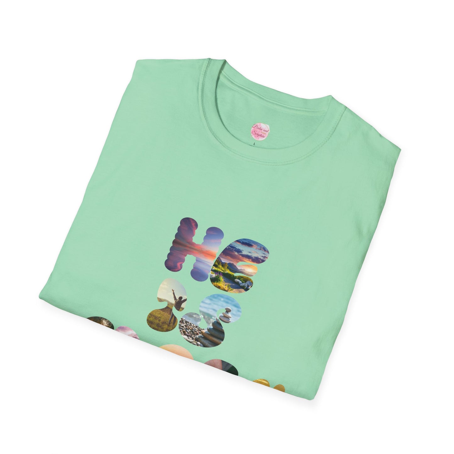 He is Risen Bible Quote Unisex T-Shirt - American Made Christian Scripture Soft Tee