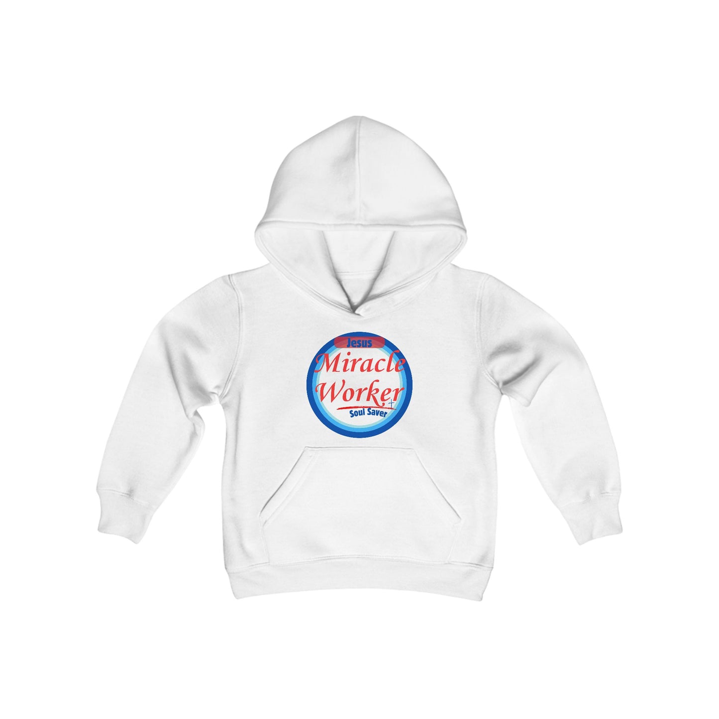 Miracle Worker -Youth Heavy Blend Hooded Sweatshirt