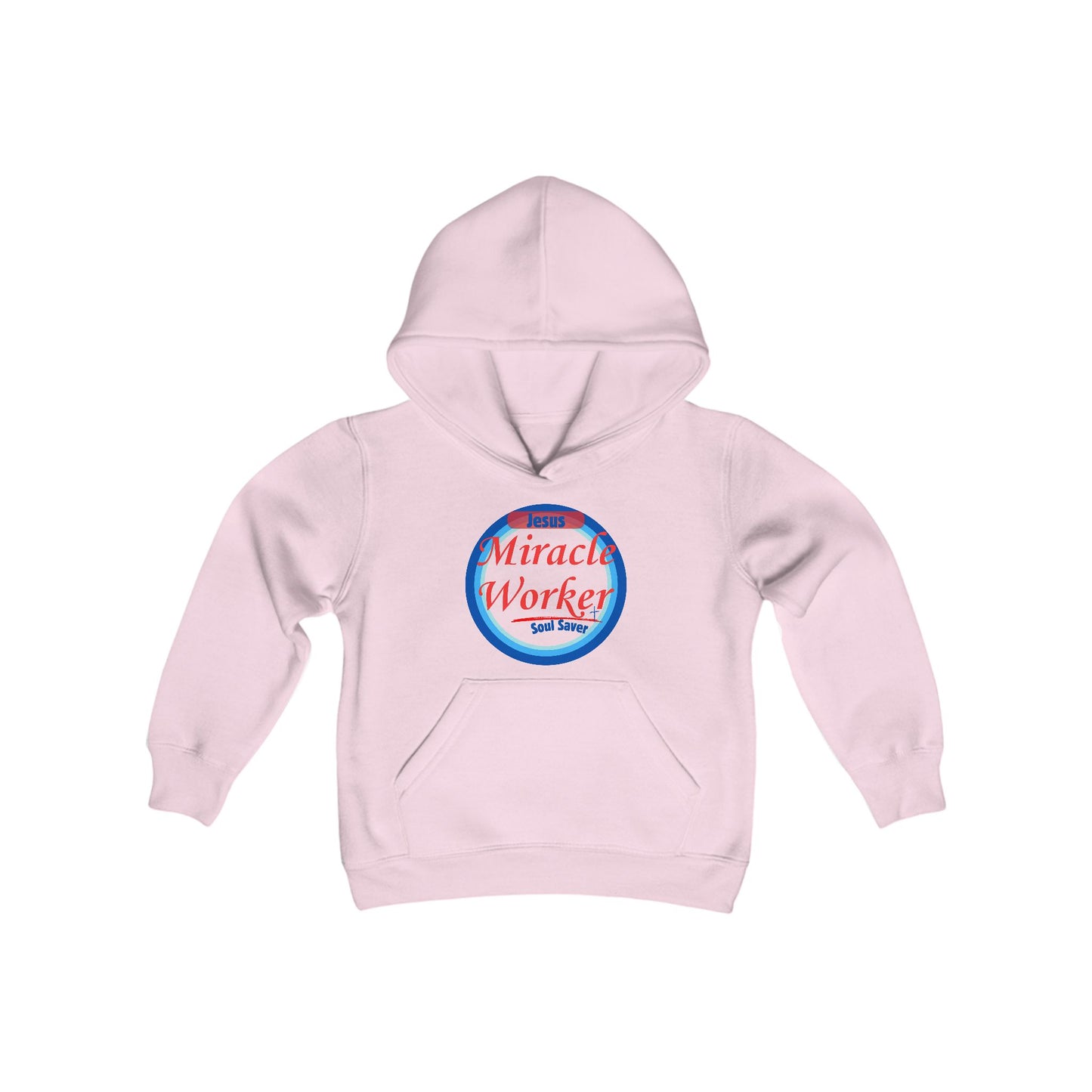 Miracle Worker -Youth Heavy Blend Hooded Sweatshirt