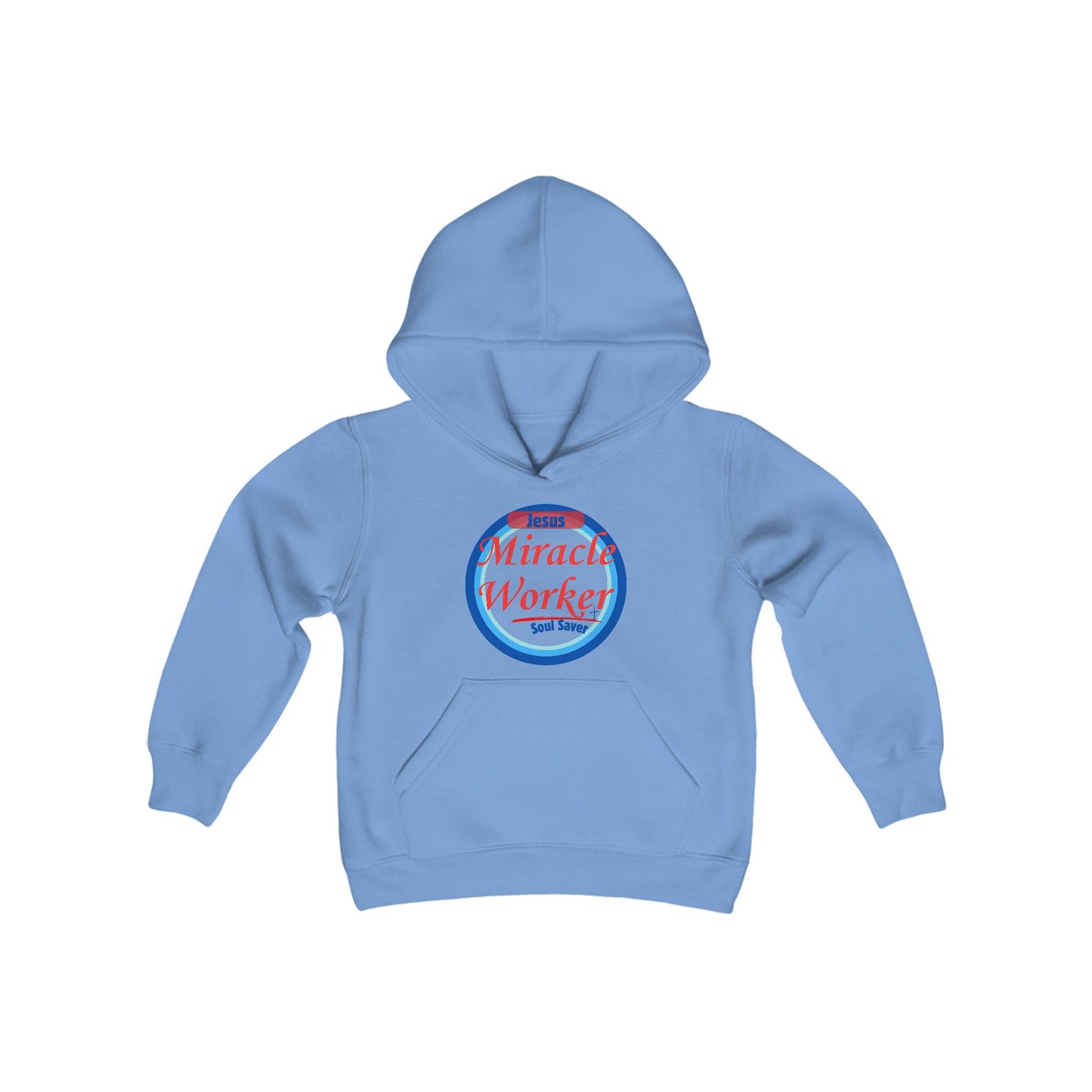 Miracle Worker -Youth Heavy Blend Hooded Sweatshirt