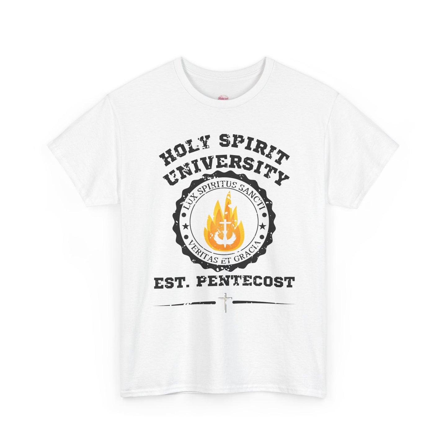 HOLY SPIRIT U. Collegiate Tee 🔥 EST. Pentecost | Comfort Colors