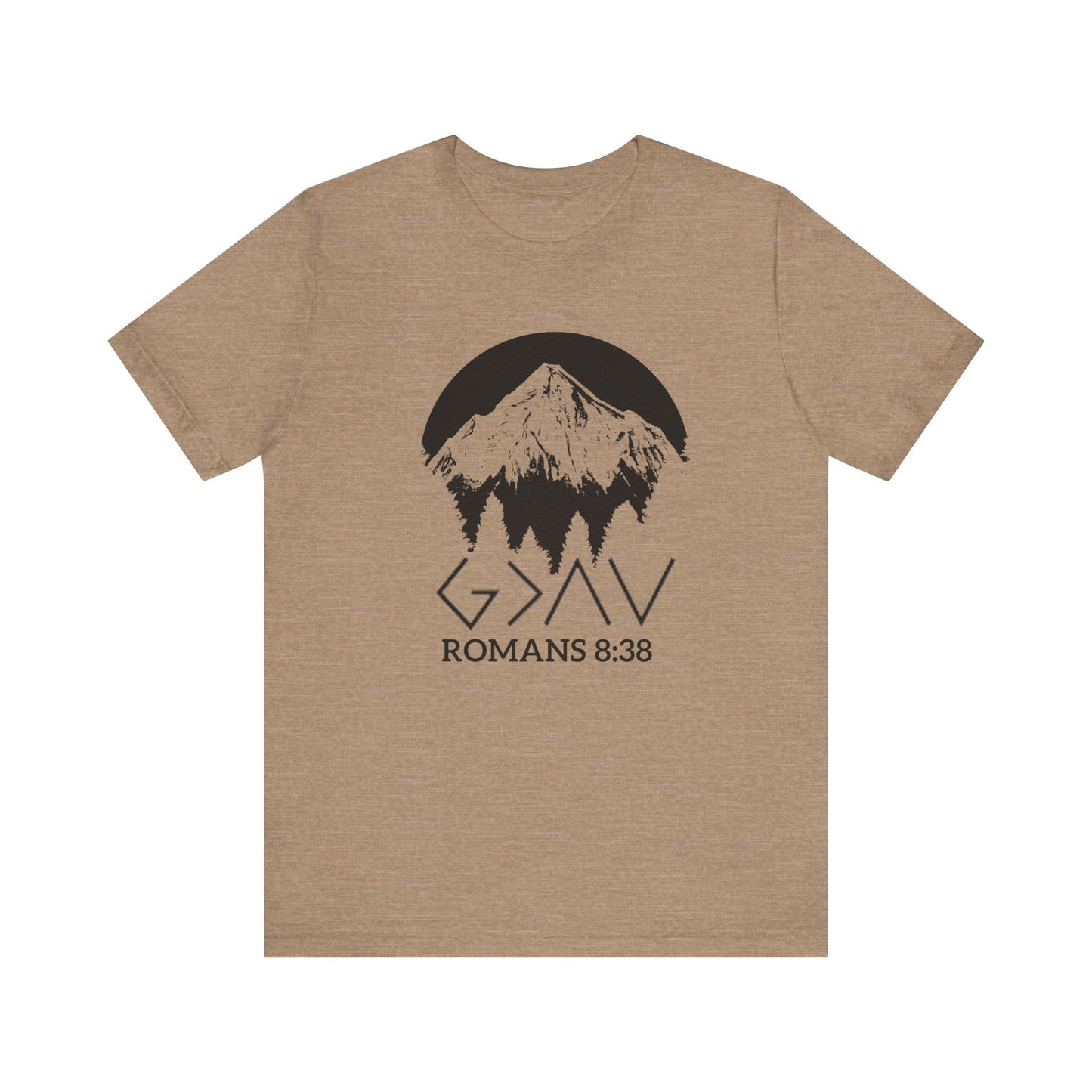 God is Greater Unisex Jersey Short Sleeve Tee