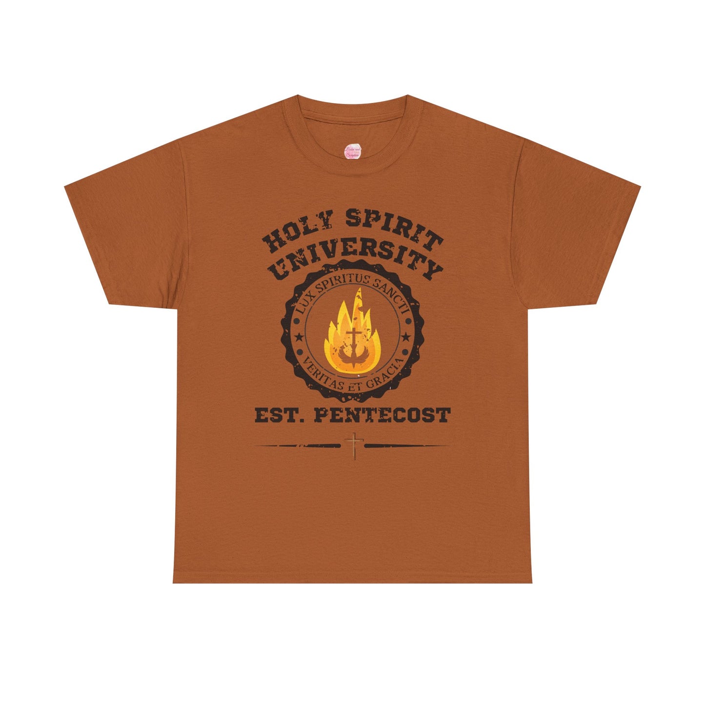 HOLY SPIRIT U. Collegiate Tee 🔥 EST. Pentecost | Comfort Colors