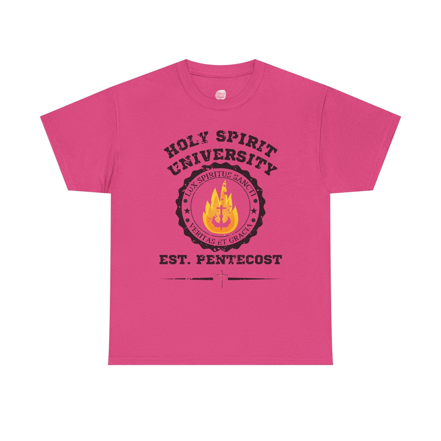 HOLY SPIRIT U. Collegiate Tee 🔥 EST. Pentecost | Comfort Colors