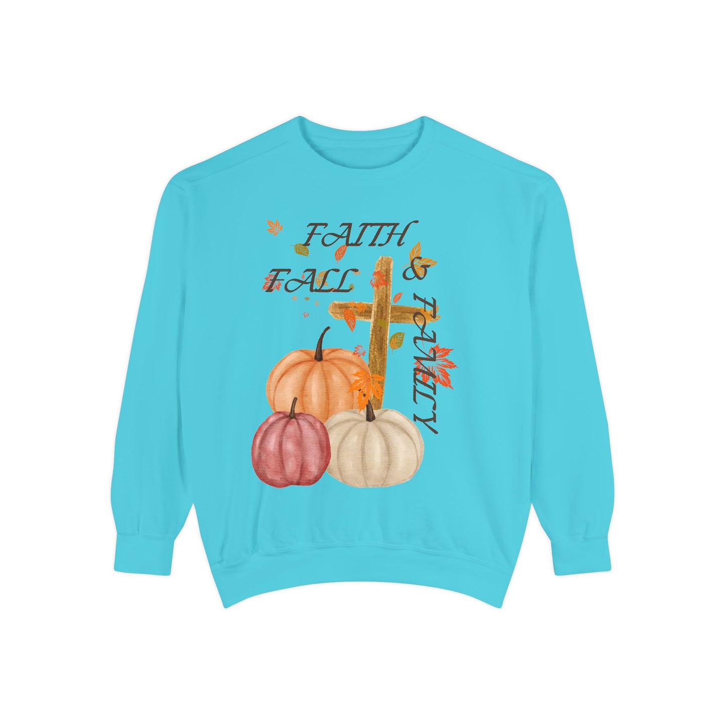 Fall Faith Unisex Sweatshirt - Warm and Comfortable Christian Apparel