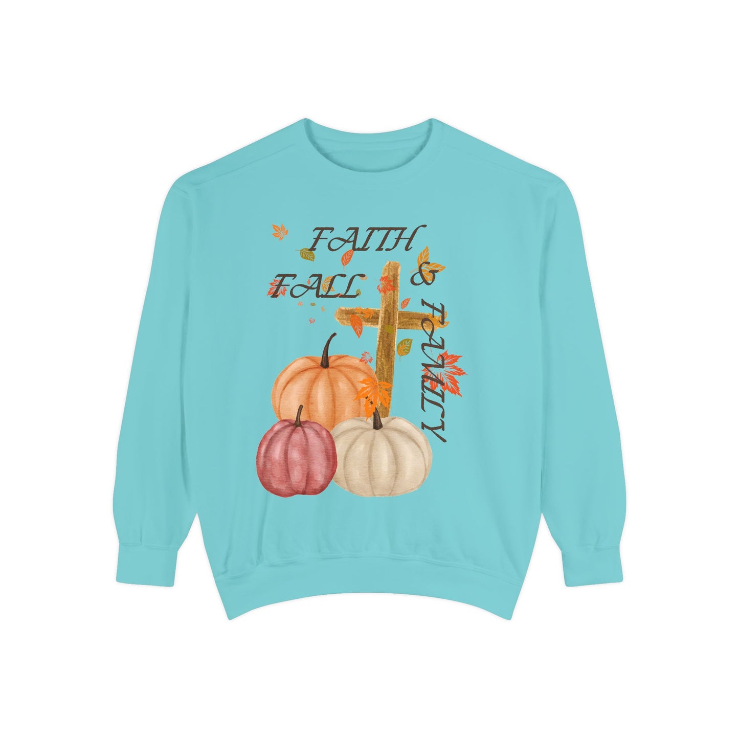 Fall Faith Unisex Sweatshirt - Warm and Comfortable Christian Apparel