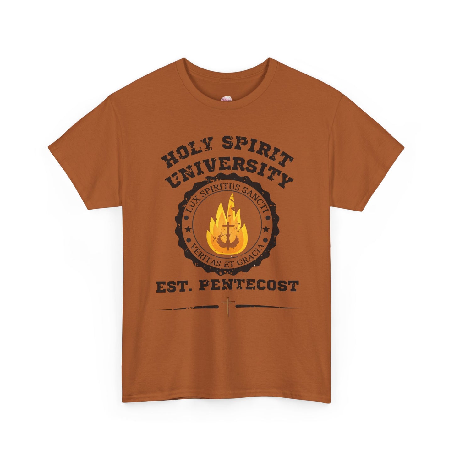 HOLY SPIRIT U. Collegiate Tee 🔥 EST. Pentecost | Comfort Colors
