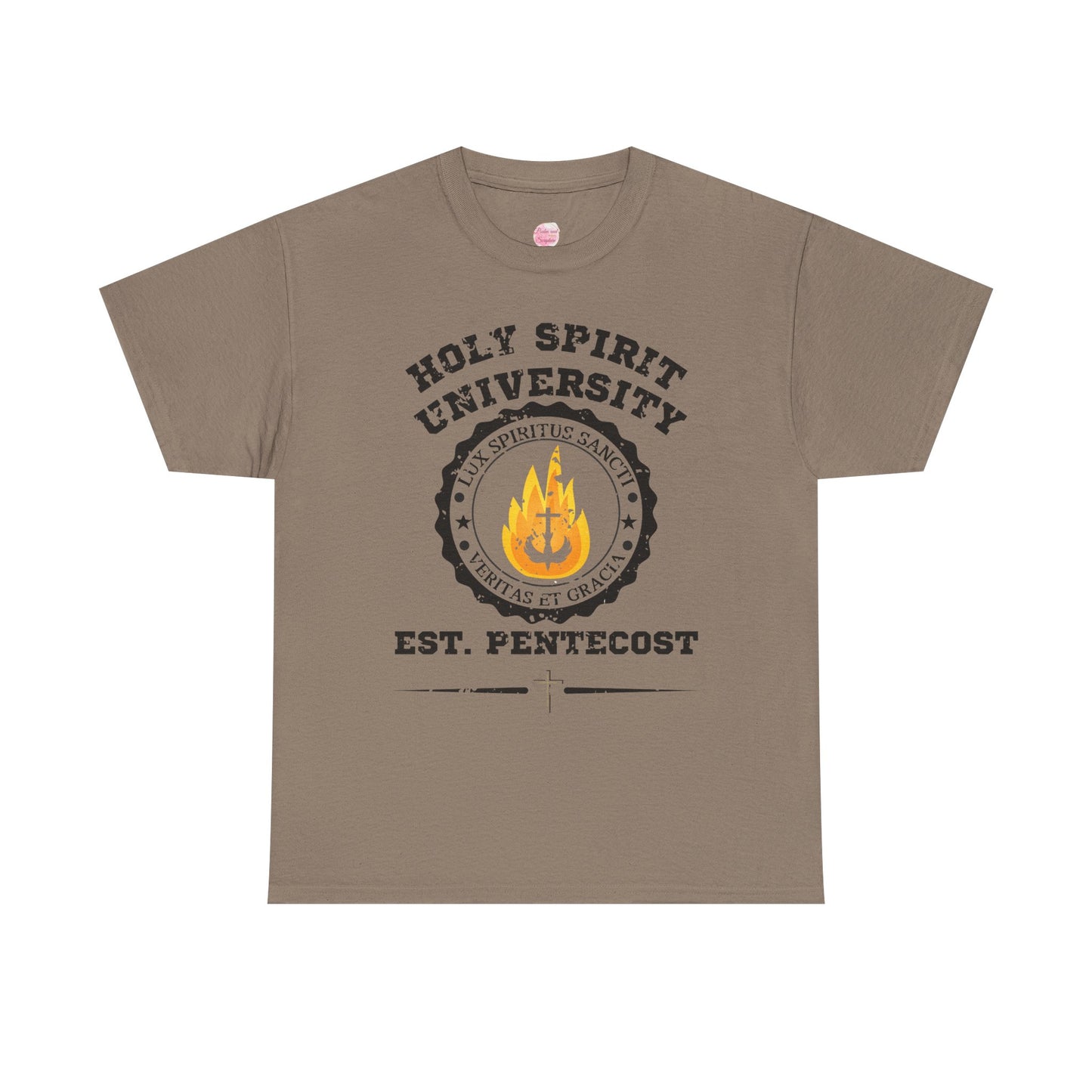 HOLY SPIRIT U. Collegiate Tee 🔥 EST. Pentecost | Comfort Colors