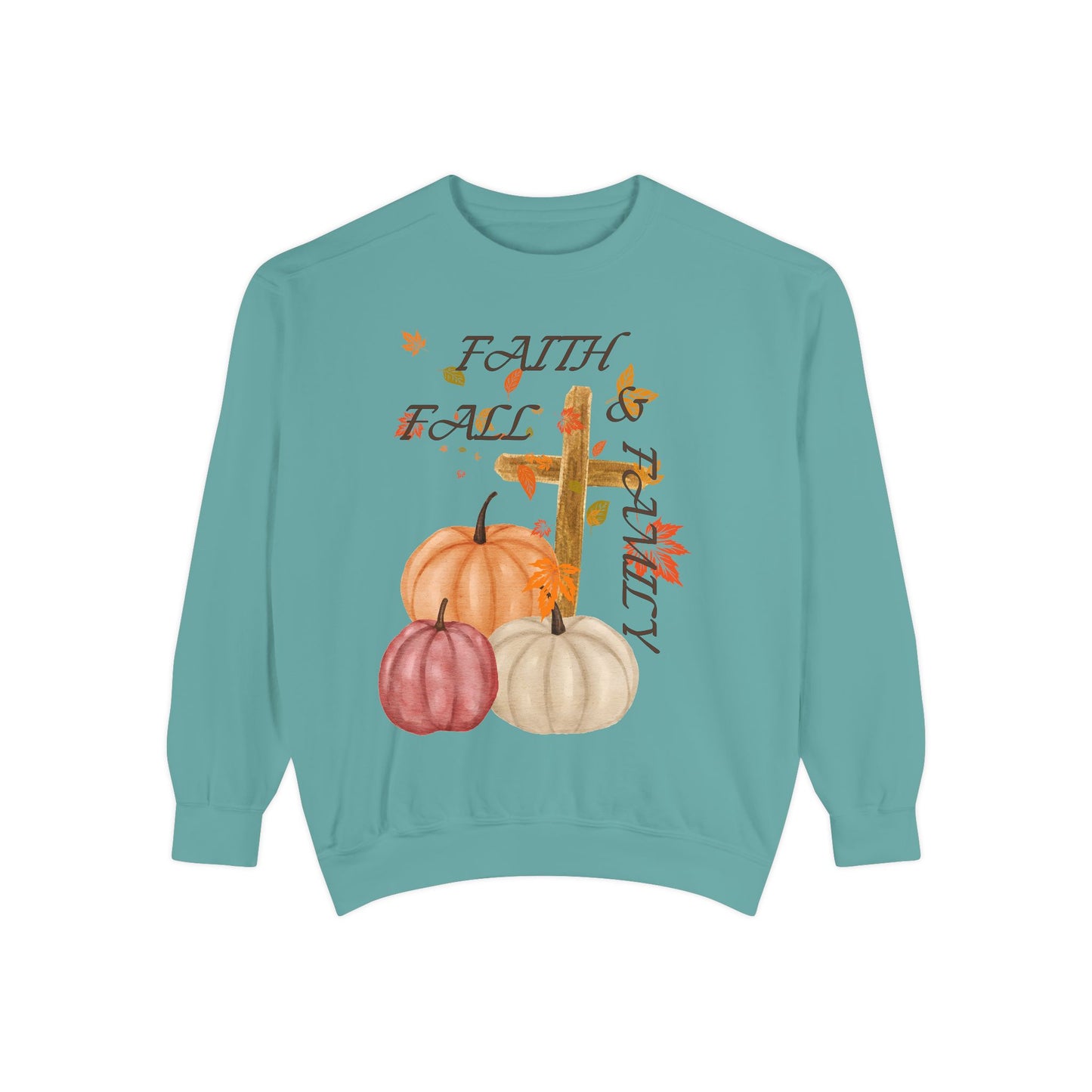 Fall Faith Unisex Sweatshirt - Warm and Comfortable Christian Apparel